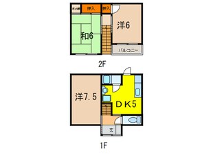 五色山2丁目戸建の物件間取画像